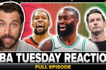 Durant trash talk in Rockets-Suns, Jaylen Brown ELITE for Celtics, Lakers in SHAMBLES | NBA Reaction