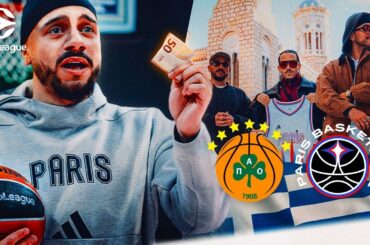 Mister V went CRAZY at this INSANE Panathinaikos BC vs Paris Basketball game !