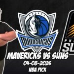Dallas Mavericks vs Phoenix Suns 4/8/26 NBA Free Picks & Prediction | NBA Betting Tips