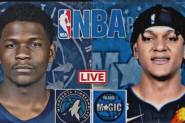NBA LIVE: MINNESOTA TIMBERWOLVES vs ORLANDO MAGIC (LIVESCORE)