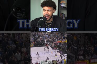 Cam Johnson on Nuggets vs Spurs OT Thriller says felt like a PLAYOFF GAME #wemby #jokic #nba #denver