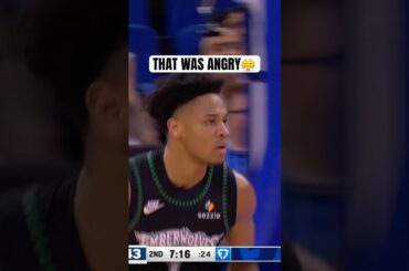 Terrance Shannon Jr. with a monster dunk!