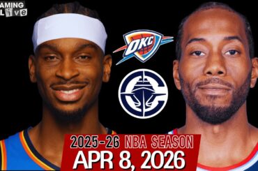 (LIVE) SGA vs Kawhi Leonard | Oklahoma City Thunder vs Los Angeles Clippers NBA Live Stream