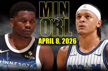Minnesota Timberwolves vs Orlando Magic Full Game Highlights – April 8, 2026 | NBA Season