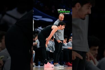 Ben Saraf getting more comfortable every step of the way 📈 #nba #brooklynnets #shoots