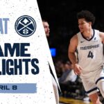 Memphis Grizzlies Highlights vs. Denver Nuggets