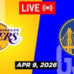 NBA LIVE! Golden State Warriors vs Los Angeles Lakers  | April 9, 2026 | 2026 NBA Season Live 2K