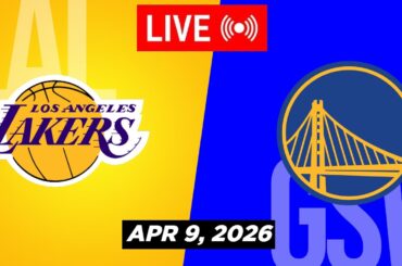 NBA LIVE! Golden State Warriors vs Los Angeles Lakers  | April 9, 2026 | 2026 NBA Season Live 2K