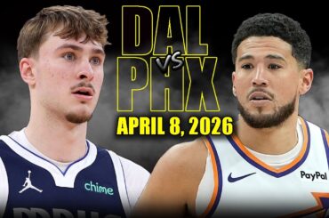 Dallas Mavericks vs Phoenix Suns Full Game Highlights – April 8, 2026 | NBA Season