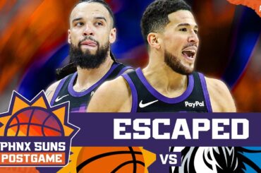 POSTGAME: Phoenix Suns CLINCH 7th Seed In WIN Over Mavs & Flagg Despite TWO Key Injuries