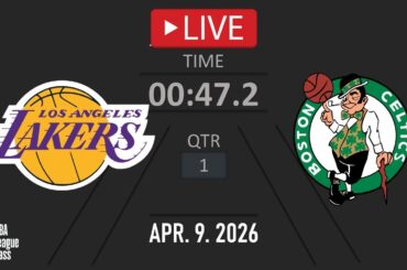 NBA LIVE! Los Angeles Lakers vs Boston Celtics | Apr. 9, 2026 | Celtics vs Lakers NBA LIVE 2K26