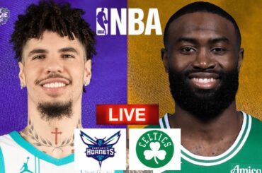 🔴 LIVE: Charlotte Hornets vs Boston Celtics | NBA BASKETBALL | PLAY BY PLAY | LIVE SCOREBOARD