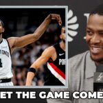 De'Aaron Fox on the Spurs Bench Performance and How He Has Approached Each Game This Season