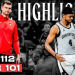 Spurs Get Win No. 61 vs. Portland | 112-101 Highlights
