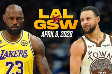 Los Angeles Lakers vs Golden State Warriors Full Game Highlights | April 9, 2026 | NBA 2K26 GAMEPLAY