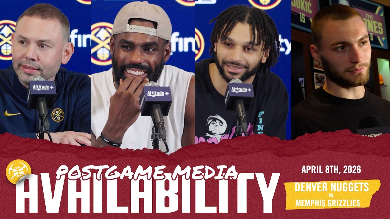ALL Denver Nuggets Postgame Media vs. MEM  🎙️