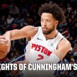 HIGHLIGHTS from Cade Cunningham's return from a collapsed lung injury 🙌 | NBA on ESPN