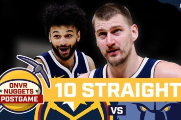 Nuggets Get First 10-Game Win Streak of the Jokic Era | DNVR Nuggets Postgame Show
