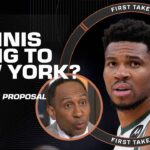 Stephen A.'s WILD trade proposal for Giannis to the Knicks 😱 | First Take