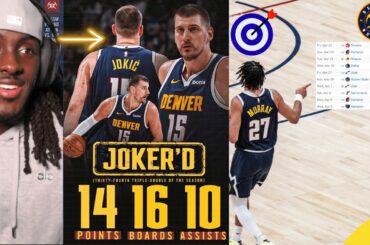 JOKIC YAWNED TO A TRIPLE DOUBLE.. Nuggets Vs Grizzlies Highlights Reaction