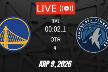 NBA LIVE! Golden State Warriors vs Minnesota Timberwolves April 9, 2026 Warriors vs Timberwolves 2K