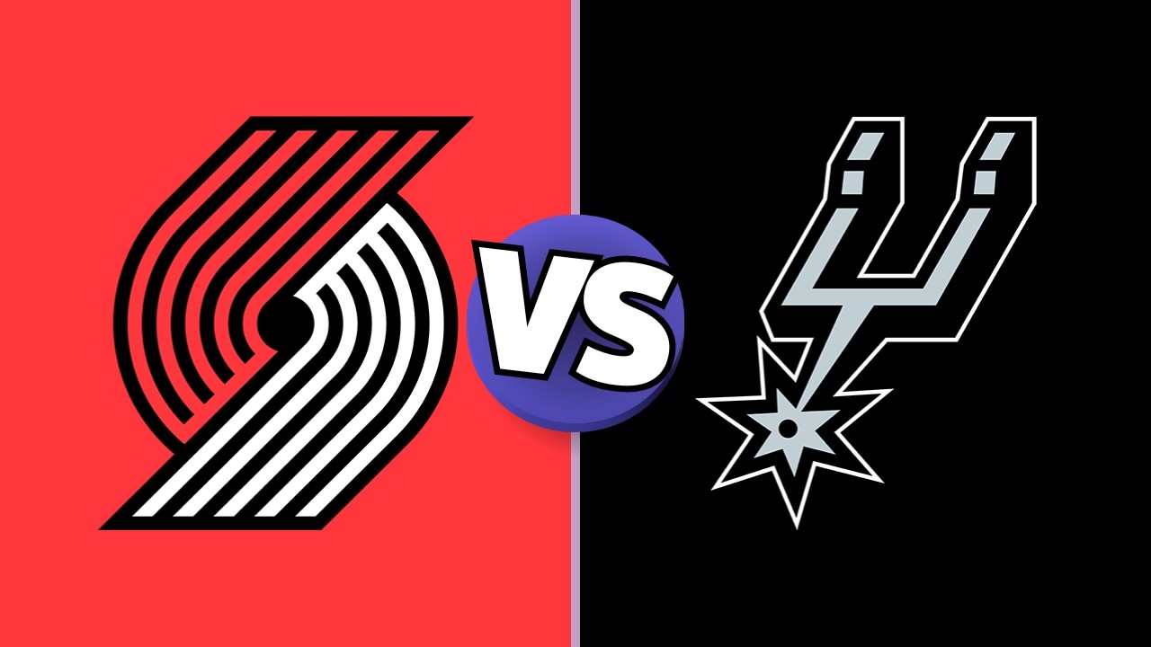 Portland Trail Blazers vs San Antonio Spurs NBA Live Play By Play Scoreboard 4/8/26