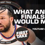 THIS would make Jalen Brunson the best New York Knick of ALL TIME... | First Take YouTube Exclusive