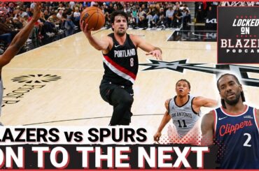 Trail Blazers Lose to Spurs Setting up Play-in Deciding Showdown with Clippers