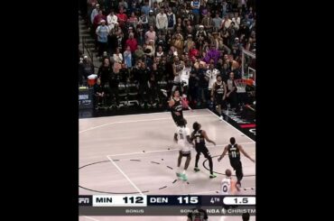 Anthony Edwards BUZZER BEATER 🤯 #timberwolves #nba