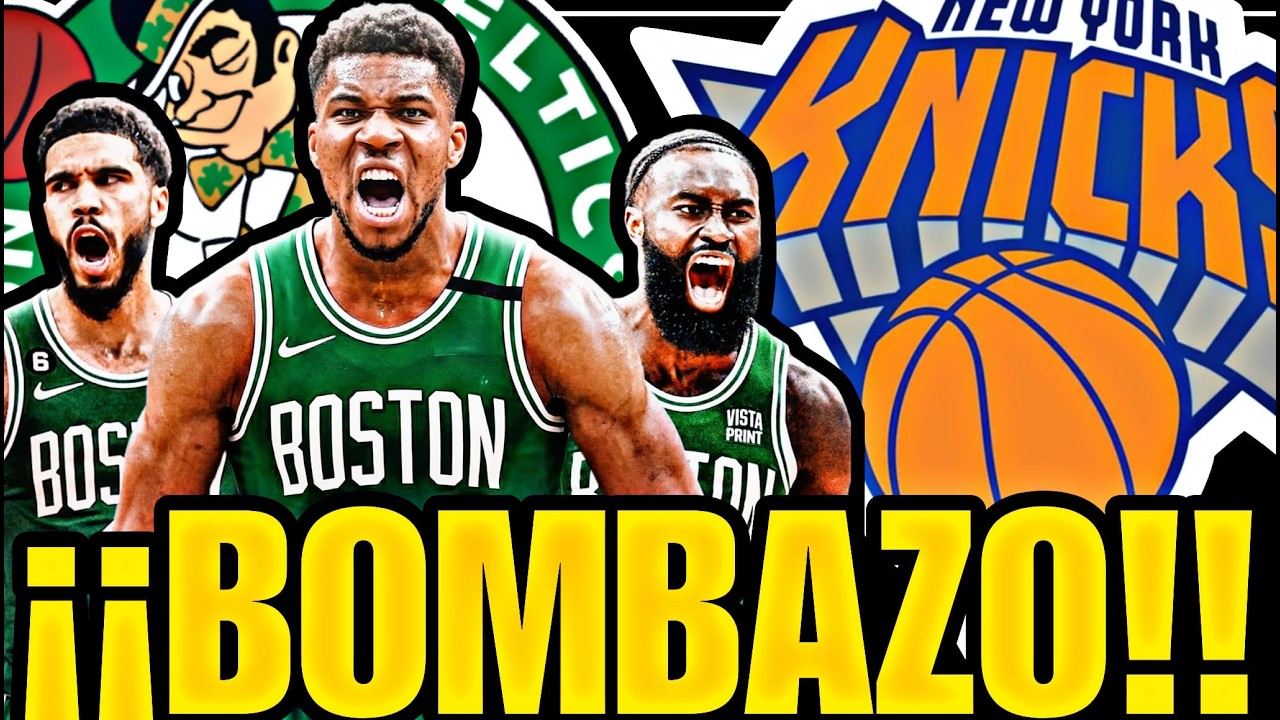😱 ESTO HA EXPLOTADO!! 💥 GIANNIS ANTETOKOUNMPO, BOSTON CELTICS, KNICKS | NBA