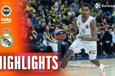 THE CLUTCH shot reshapes the PLAYOFFS race | Fenerbahçe - Real Madrid R37 BASKETBALL HIGHLIGHTS 2026