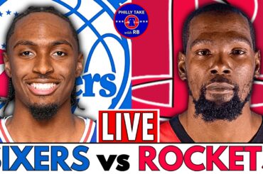 Philadelphia 76ers vs Houston Rockets Live Stream Play-By-Play & Scoreboard