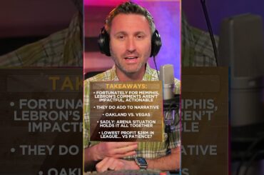 What LeBron James said about Memphis & Grizzlies... doesn't matter