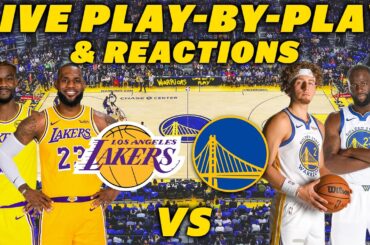 Los Angeles Lakers vs Golden State Warriors | Live Play-By-Play & Reactions