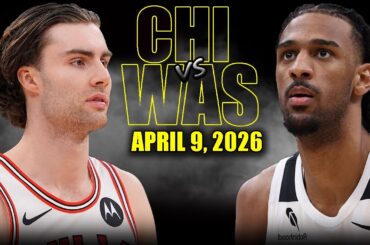 Chicago Bulls vs Washington Wizards Full Game Highlights – April 9, 2026 | NBA Season
