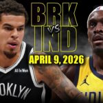 Indiana Pacers vs Brooklyn Nets Full Game Highlights – April 9, 2026 | NBA Season