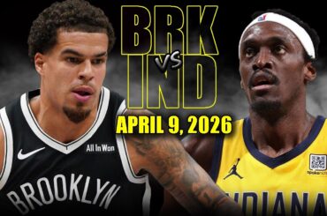 Indiana Pacers vs Brooklyn Nets Full Game Highlights – April 9, 2026 | NBA Season