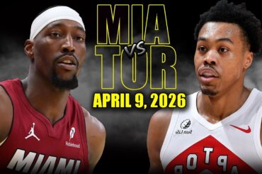 Miami Heat vs Toronto Raptors Full Game Highlights – April 9, 2026 | NBA Season