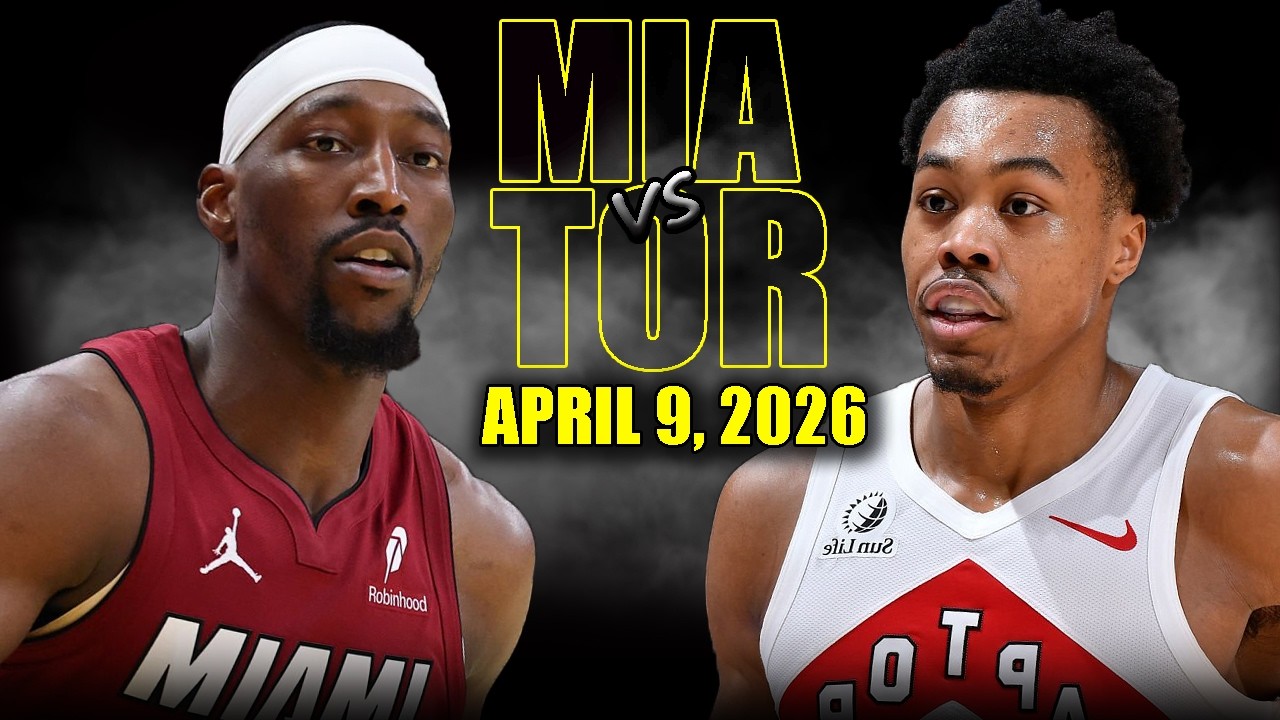Miami Heat vs Toronto Raptors Full Game Highlights – April 9, 2026 | NBA Season