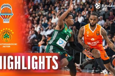 A PERFECT Double ROUND, SEALED in Style | Valencia - Panathinaikos R37 BASKETBALL HIGHLIGHTS 2025-26