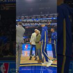 The Warriors Give Bert Sr. the Brate Award 🥹| #shorts