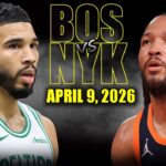 Boston Celtics vs New York Knicks Full Game Highlights – April 9, 2026 | NBA Season