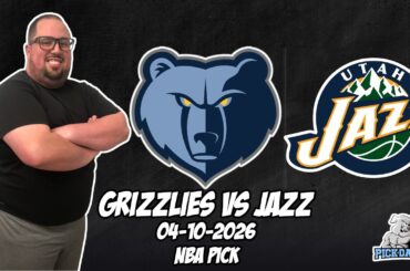 Memphis Grizzlies vs Utah Jazz 4/10/26 NBA Free Picks & Prediction | NBA Betting Tips