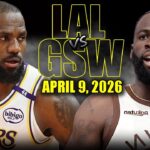 Los Angeles Lakers vs Golden State Warriors Full Game Highlights – April 9, 2026 | NBA Season