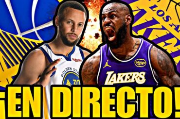 🚨😱 ¡¡¡PARTIDAZO EN DIRECTO!!! 🚨LOS ANGELES LAKERS VS GOLDEN STATE WARRIORS 🟡 PARTIDO EN VIVO NBA