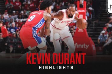 Kevin Durant (29 points) Highlights vs. Philadelphia 76ers