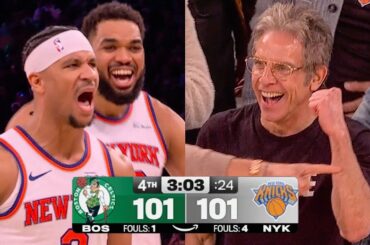 Final 4:42 ELECTRIC ENDING Celtics at Knicks 👀 | April 9, 2026