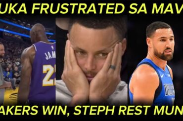 Lebron Bronny nagtulungan PANALO! Klay frustrated sa Dallas Mavericks!