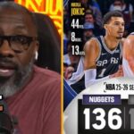 FIRST TAKE| "Jokic shows Wemby the MVP gap" - Shannon on Nuggets end Spurs’ 11-game win streak in OT