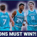 Hornets MUST WIN vs Pistons! | BEST & WORST Postseason Scenarios | Playoff Rotation DECISIONS